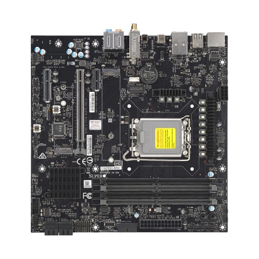 [MBD-C9Z890-MW-O] Supermicro Mainboard C9Z890-MW micro-ATX Sockel 1851 Single - Mainboard - ATX
