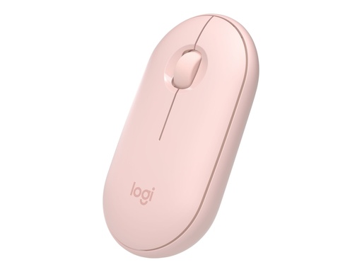 [910-005717] Logitech Pebble M350 - Maus - optisch - 3 Tasten - kabellos - 2.4 GHz, Bluetooth - kabelloser Empfänger (USB)