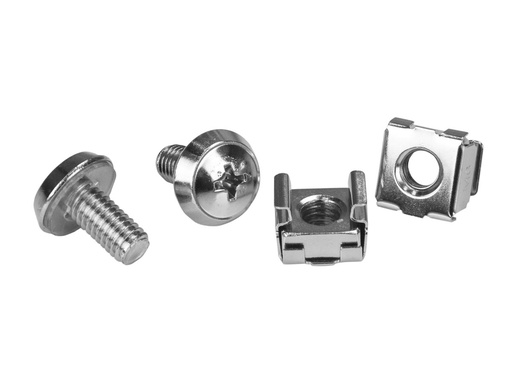 [CABSCRWM620] StarTech.com Screws and Cage Nuts M6 Rack - 20 Pack