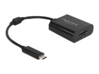 [64175] Delock USB Type-C Adapter zu HDMI DP Alt Mode 8K mit HDR Funktion schwarz - Adapter - Digital/Daten
