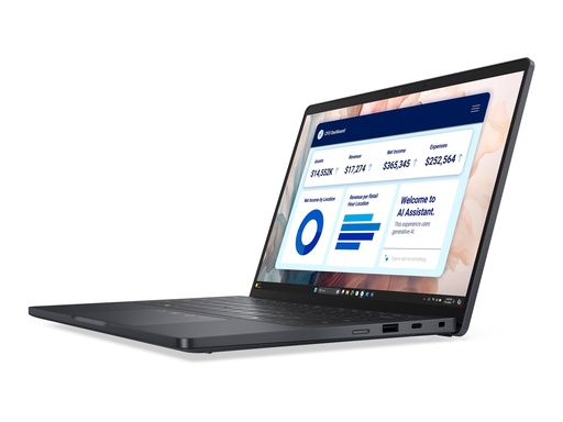[DJ2F2] Dell Pro 13 Premium PA13250 - Intel Core Ultra 7 268V / 2.2 GHz - Intel Evo vPro Enterprise Platform - Win 11 Pro - Intel Arc Graphics 140V - 32 GB RAM - 512 GB SSD NVMe, TLC, Class 35 - 33.736 cm (13.3")