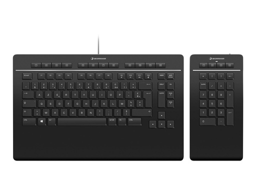 [3DX-700097] 3Dconnexion Keyboard Pro with Numpad - Tastatur und Nummernfeld