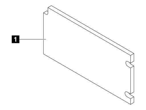 [4XF7A86287] Lenovo Rack dust filter