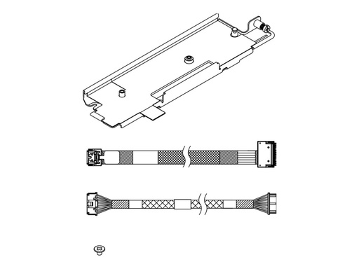 [4XF7A89291] Lenovo ThinkEdge SE455 V3 M.2 SATA/x4 NVMe Carrier and Cabl