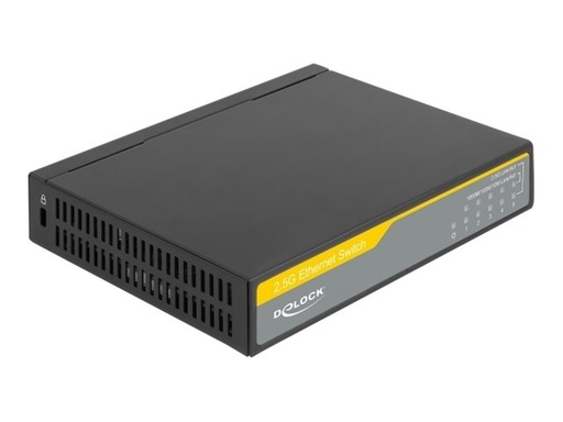 [87781] Delock Switch - 5 x 10/100/1000/2.5G - Desktop