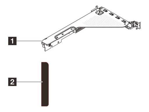 [4XH7A96824] Lenovo Server-Riser-Kit