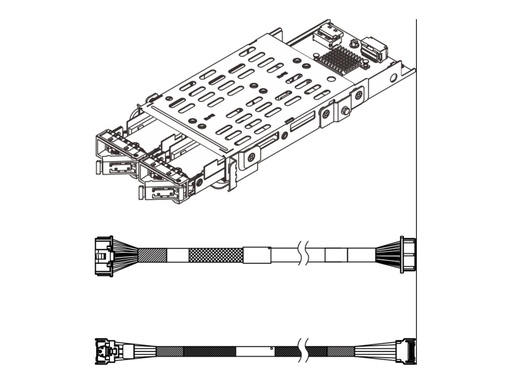 [4XH7A96836] Lenovo M.2 RAID B540p 2HS SATA/NVMe Kit