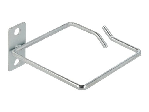 [66518] Delock Cable bracket 80 x 80 mm with laterally offset mounting plate metal