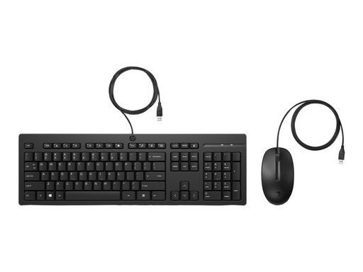 [286J4AA#UUW] HP 225 - Tastatur-und-Maus-Set - USB - Pan-Nordic