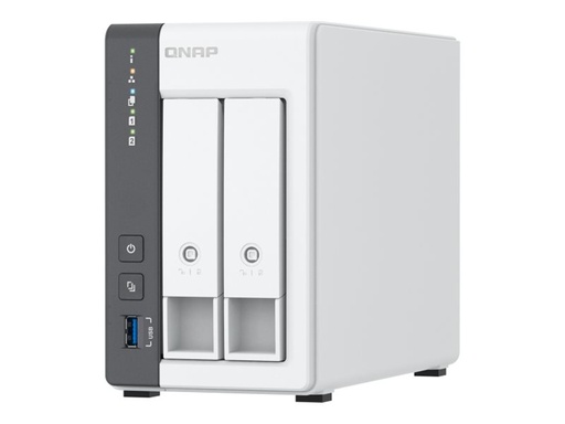 [K/TS-216G+2XMN10ADA400ES] QNAP TS-216G - NAS-Server - 2 Schächte - 12 TB