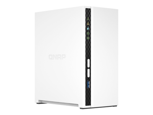 [K/TS-233+2XMN10ADA400ES] QNAP TS-233 - NAS-Server - 2 Schächte - 8 TB