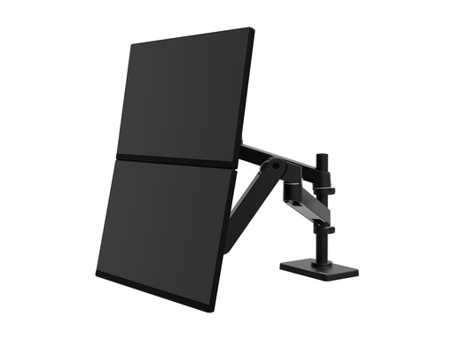 [45-690-292] Ergotron LX Pro - Befestigungskit (Doppelarm) - modular - für 2 LCD-Displays - Aluminium - Schwarz - Bildschirmgröße: bis zu 68,6 cm (bis zu 27 Zoll)