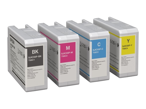 [C13T58C440] Epson T58C4 - 80 ml - Gelb - original - Tintenpatrone