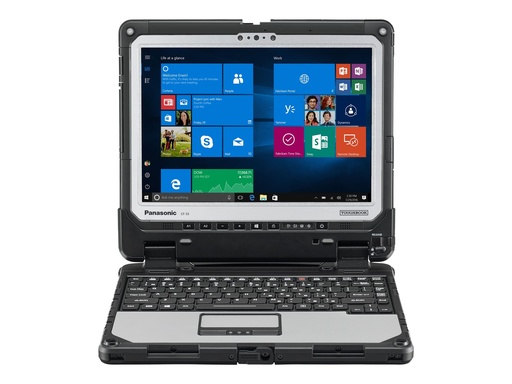 [CF-33GEPUVMG] Panasonic Toughbook CF-33 - Robust - Tablet - mit Tastatur-Dock - Intel Core i5 10310U / 1.7 GHz - vPro - Win 10 Pro 64-Bit - UHD Graphics - 16 GB RAM - 512 GB SSD NVMe - 30.5 cm (12")