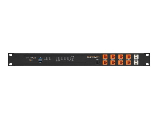[RM-SW-T9] Rackmount.IT RM-SW-T9 - Montagesatz für Netzwerkgeräte - Rack montierbar - RAL 9005 - 1U - 48.3 cm (19")