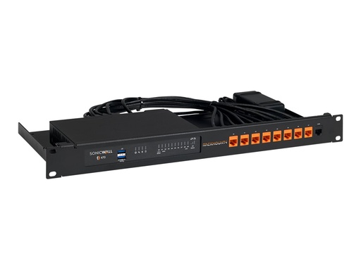 [RM-SW-T11I] Rackmount.IT .IT Rackmount SonicWall TZ270W TZ370W TZ470W Shielded