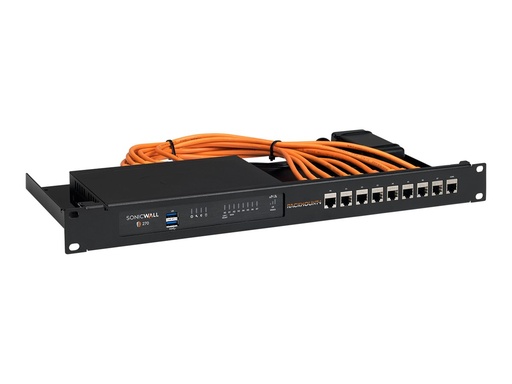 [RM-SW-T11I] Rackmount.IT RM-SW-T11I - Montagesatz für Netzwerkgeräte - Rack montierbar - Jet Black - 1U - 48.3 cm (19")