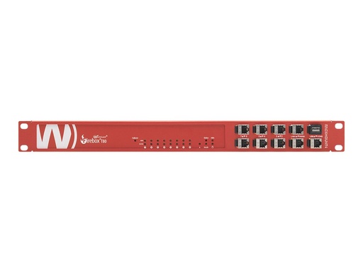[RM-WG-T7I] Rackmount.IT RM-WG-T7i - Montagesatz für Netzwerkgeräte - Rack montierbar - WatchGuard Red - 1U - 48.3 cm (19")