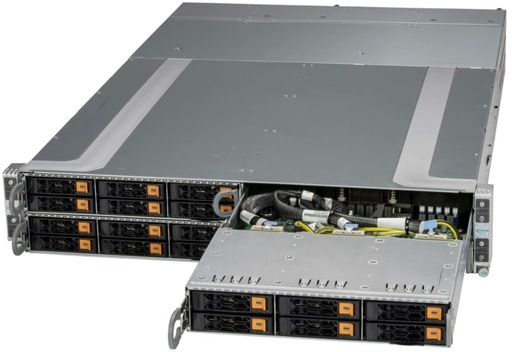 [AS-2115GT-HNTR] Supermicro GrandTwin A+ Server 2115GT-HNTR Rev. 2.x Complete System only - Barebone
