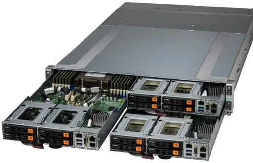 [AS-2115GT-HNTF] Supermicro GrandTwin A+ Server AS -2115GT-HNTF Rev. 2.x Complete System only - Barebone - USB 3.0