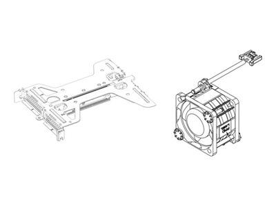 [330-BCYP] Dell Riser 1 - Kunden-Kit - Riser Card - für Server