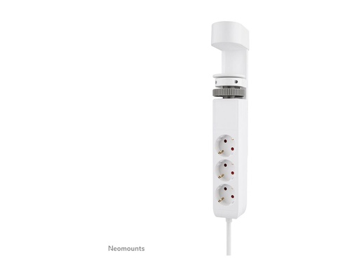 [DS22-840WH6] Neomounts Steckdosenleiste - USB-C + USB-A - Wechselstrom 230 V - 3680 Watt - Eingabe, Eingang Typ F - Ausgangsanschlüsse: 3 (2 x 24-poliger USB-C (PD)