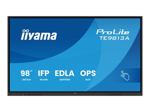 [TE9813A-B1AG] Iiyama ProLite TE9813A-B1AG - 249 cm (98") Diagonalklasse (247.7 cm (97.5")