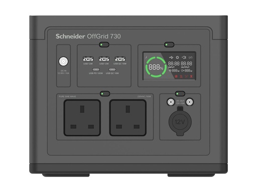 [PPS730-UK] APC Schneider OffGrid 730 - Tragbares kraftwerk