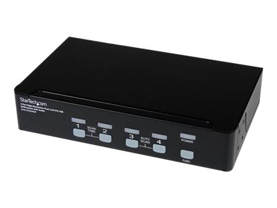 [SV431DVIUAHR] StarTech.com 4 Port Dual Link DVI USB KVM Switch mit Audio