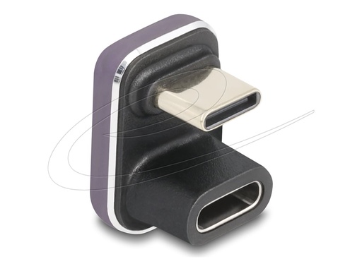 [60737] Delock USB-Adapter - USB-C (M) gewinkelt zu USB-C (M)
