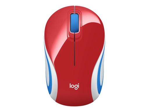 [910-002732] Logitech M187 - Maus - optisch - 3 Tasten - kabellos - 2.4 GHz - kabelloser Empfänger (USB)
