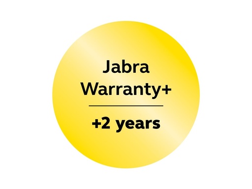 [2X99-39891] Jabra Warranty+ - Serviceerweiterung - erweiterte Garantie - 1 Jahr (ab ursprünglichem Kaufdatum des Geräts)
