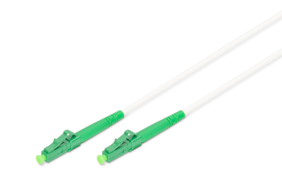 [DK-2933A-10-LCA-SX] DIGITUS Glasfaser Patchkabel, stahlarmiert, simplex, singlemode, LC/APC  LC/APC, 10 m