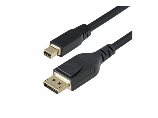 [DP14MDPMM10F] StarTech.com Mini DP to DisplayPort 1.4 Cable 8K 60Hz HBR3 4K - DisplayPort-Kabel - Mini DisplayPort (M)