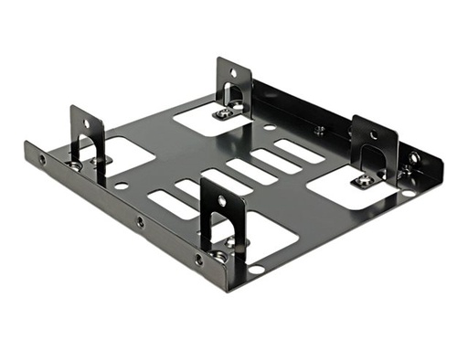 [18210] Delock Laufwerksschachtadapter - 3.5" to 2 x 2.5" (8,9 cm bis 2 x 6,4 cm)