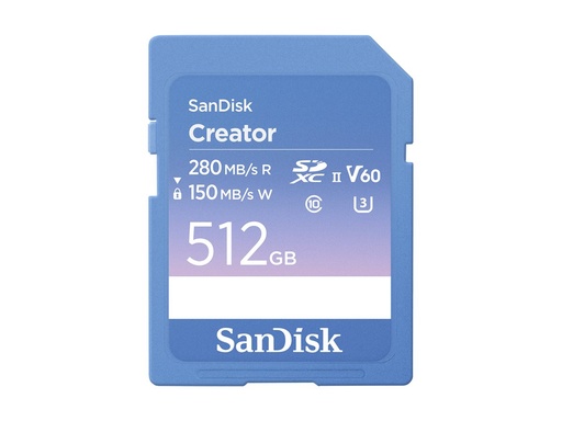 [SDSDXEP-512G-GNCIS] SanDisk Creator - Flash-Speicherkarte - 512 GB