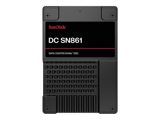 [0TS2521] WD SanDisk SN861 - SSD - Datencenter - verschlüsselt - 7.68 TB - intern - 2.5" (6.4 cm)