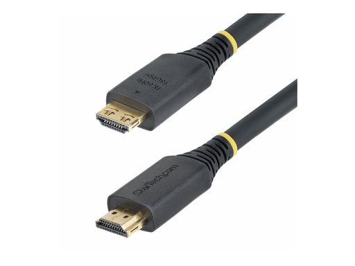 [HDMI2-CABLE-GRIP-20F] StarTech.com Startech 20ft (6m) Active HDMI Cable w/Gripping Connectors - Hohe Geschwindigkeit - HDMI-Kabel mit Ethernet - HDMI männlich zu HDMI männlich - 6.1 m - abgeschirmt - Schwarz - halogenfrei, aktiv, 4K60Hz-Unterstützung, 1440p (UWQHD)