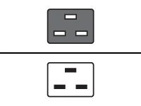 [Q0P72A] HPE Stromkabel - IEC 60320 C19 zu IEC 60320 C20