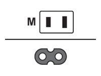 [J9880A] HPE Stromkabel - NEMA 1-15 (M) zu power IEC