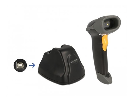 [90518] Delock Barcode-Scanner - tragbar - 200 Scans/Sek.