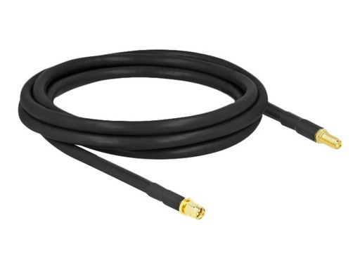 [90461] Delock Antennenverlängerungskabel - SMA Stecker zu SMA Gefäß