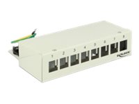 [43336] Delock Keystone Desktop Patch Panel - Patch Panel