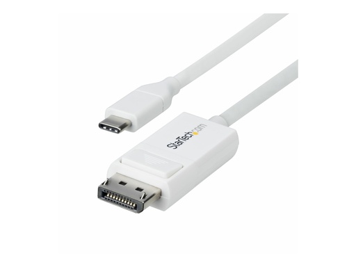 [CDP2DP2MBW] StarTech.com 6.6ft (2m) USB C to DisplayPort 1.2 Cable, Bidirectional - DisplayPort-Kabel - USB-C (M)