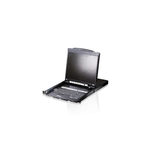 [CL5808N-ATA-GG] ATEN 8-Port Dual Rail LCD GERMAN KEYBOARD LAYOUT