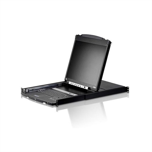 [CL5816N-ATA-GG] ATEN CL5816N D LCD KVM Sw USB-PS/2 VGA - KVM-Konsole - 16-Port