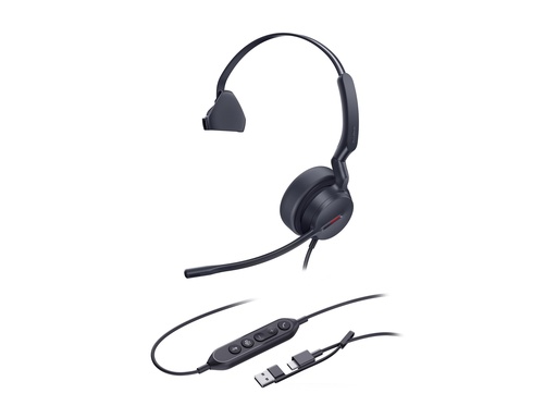 [1308188] Yealink UH44 Mono - Headset - On-Ear - kabelgebunden