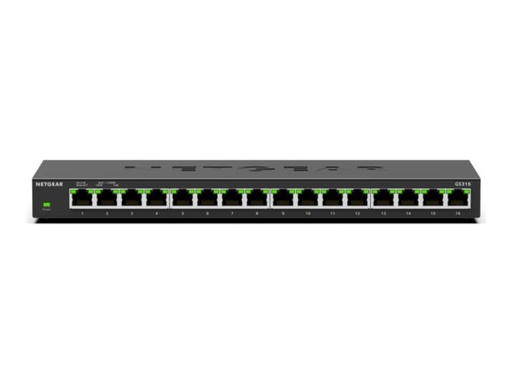 [GS316-300EUS] Netgear GS316v3 - Switch - unmanaged - 16 x 10/100/1000