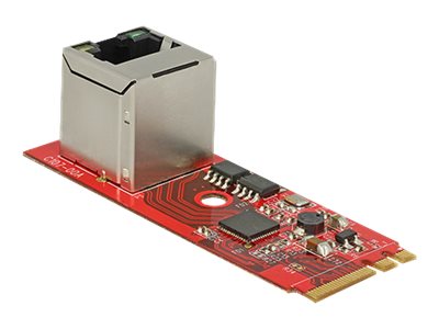 [62949] Delock Converter M.2 Key A+E male > 1 x Gigabit LAN vertical