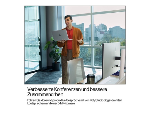 [AD3J9ET#ABD] HP EliteBook 6 G1a Notebook AI - 177-Grad Scharnierdesign - AMD Ryzen 5 230 / 3.5 GHz - Win 11 Pro - Radeon 760M - 16 GB RAM - 512 GB SSD NVMe - 40.6 cm (16")